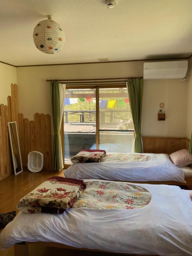 فندق Azumino Backpackers 山の風 Matsukawa المظهر الخارجي الصورة