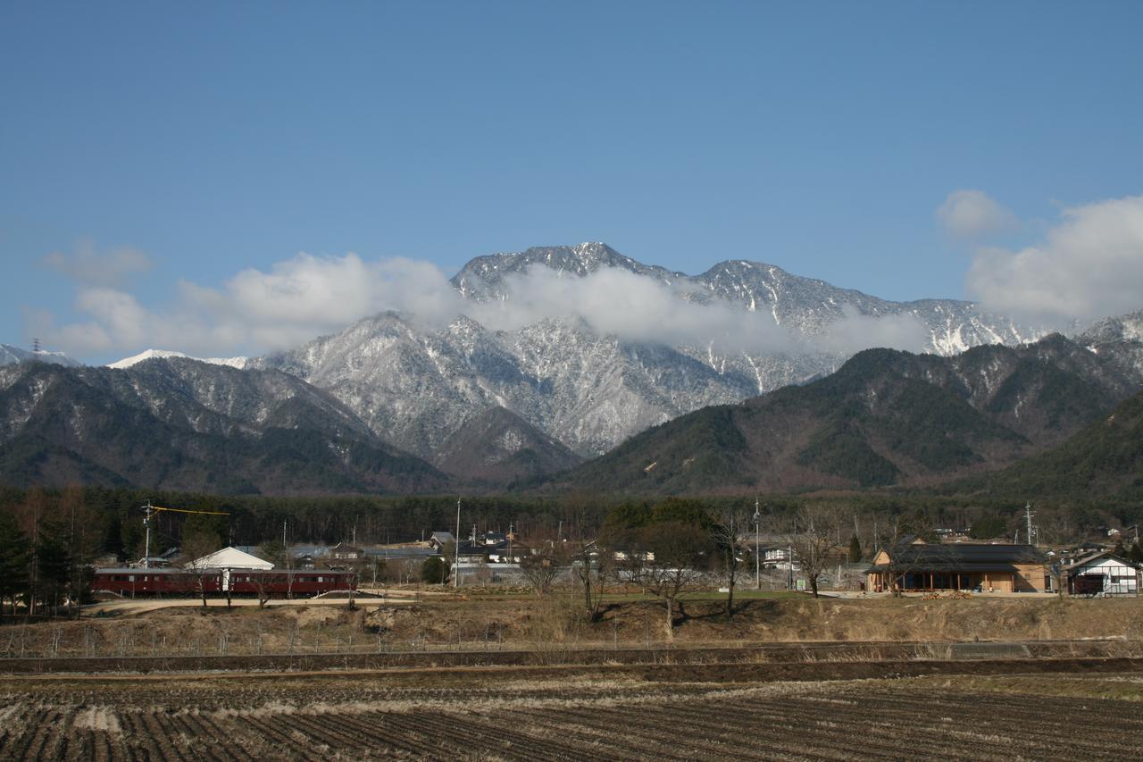 فندق Azumino Backpackers 山の風 Matsukawa المظهر الخارجي الصورة