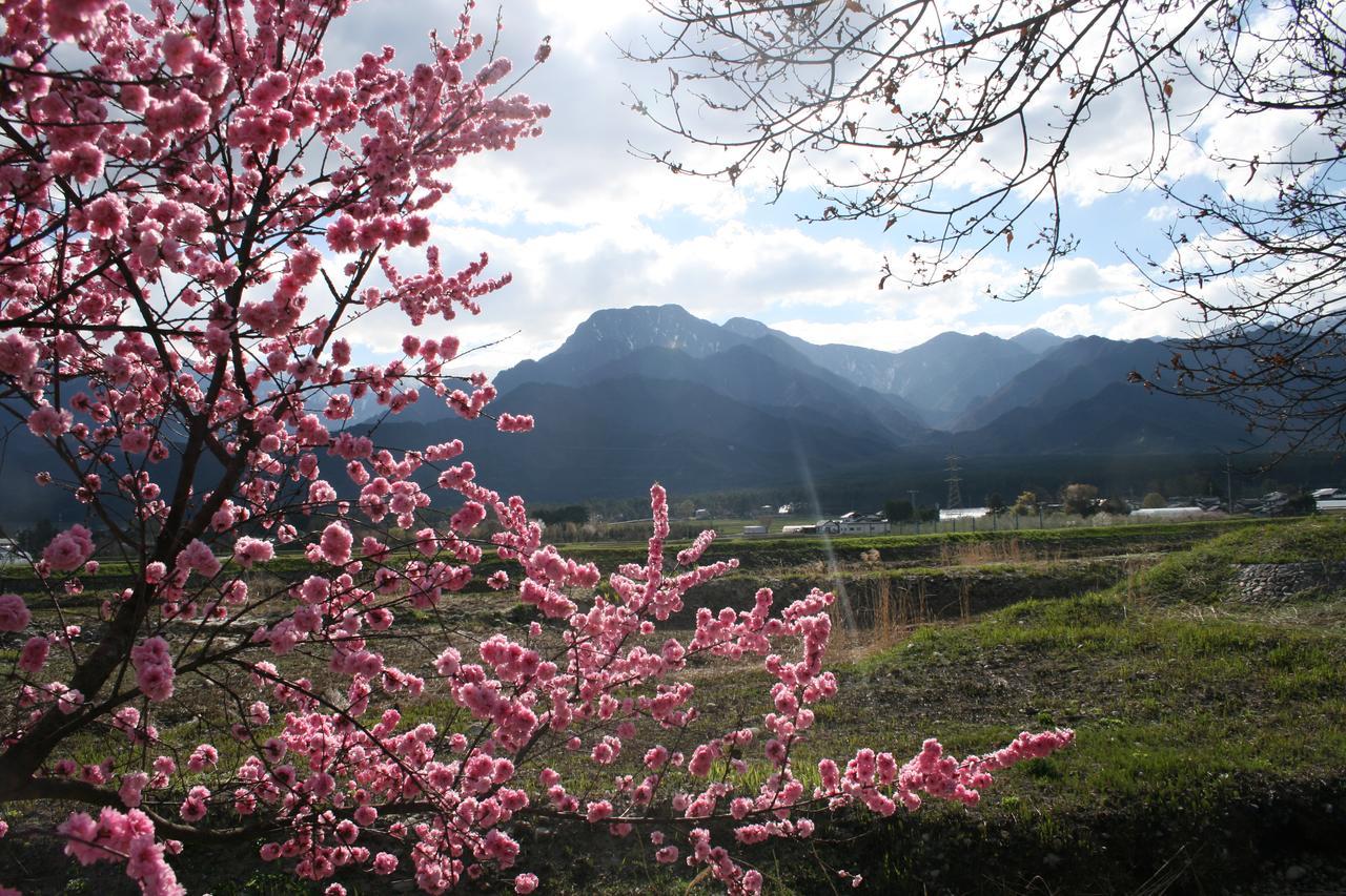 فندق Azumino Backpackers 山の風 Matsukawa المظهر الخارجي الصورة