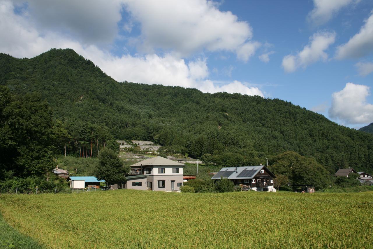 فندق Azumino Backpackers 山の風 Matsukawa المظهر الخارجي الصورة